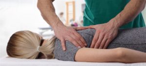 chiropractor at work